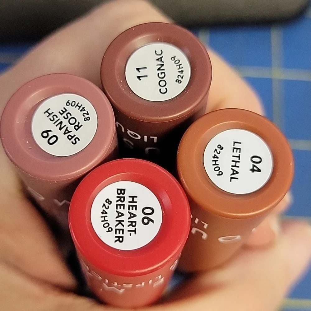 Italia Deluxe Mousse Matte Liquid Lipsticks Set of 4